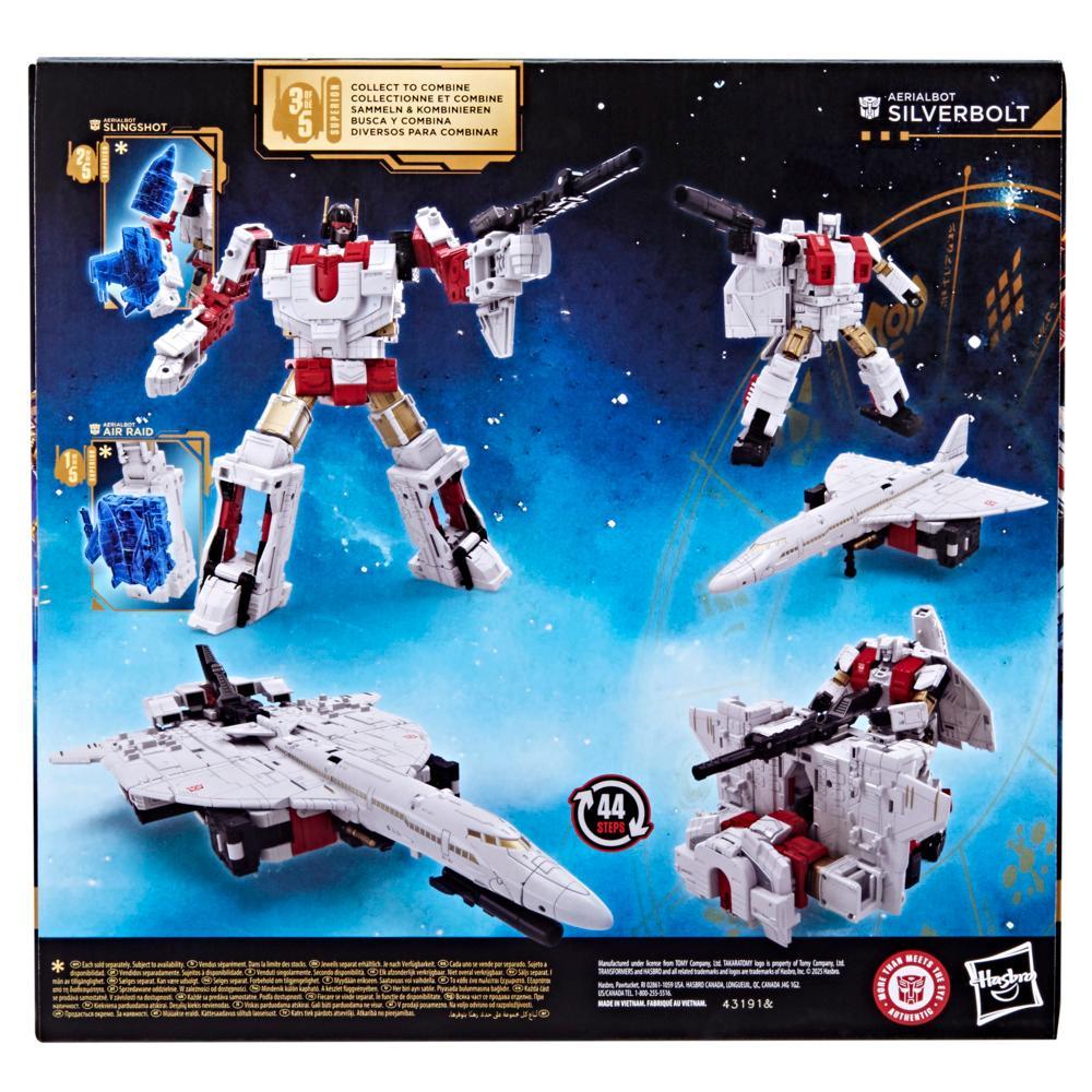 Transformers Age of the Primes Commander Class Aerialbot Silverbolt 7 Action Figure 8