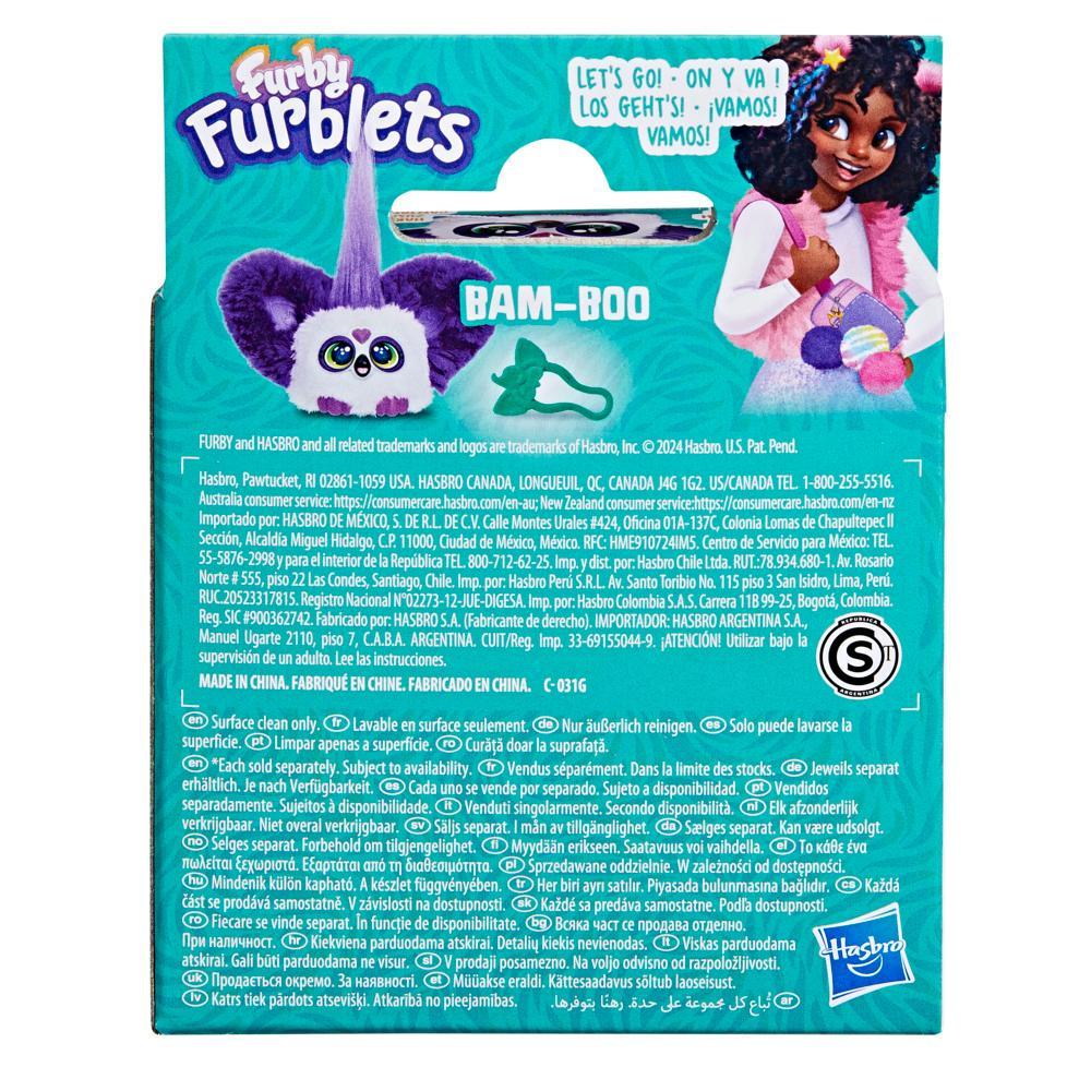 Furby Furblets Bam-Boo Panda Mini Plush Toy - Image 3