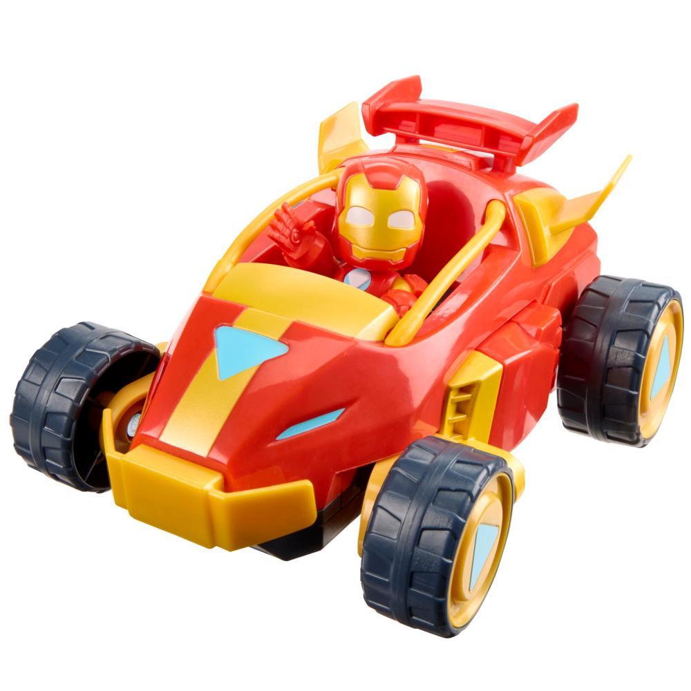 Marvel Iron Man and his Awesome Friends 2-In-1 Mech Suit Vehicle Set Ages 3 - Image 4