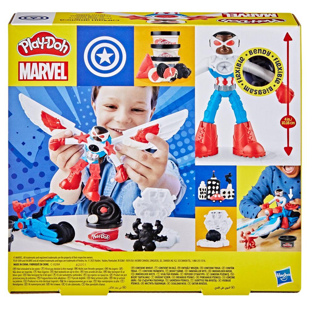 Play-Doh Marvel Captain America Moto-Slicer Playset - Image 8