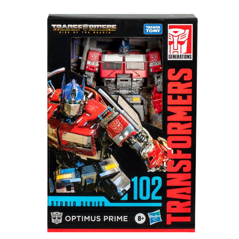 Transformers Studio Series Voyager Class Transformers Rise of the Beasts 102 Optimus Prime Action Figure - Image 2