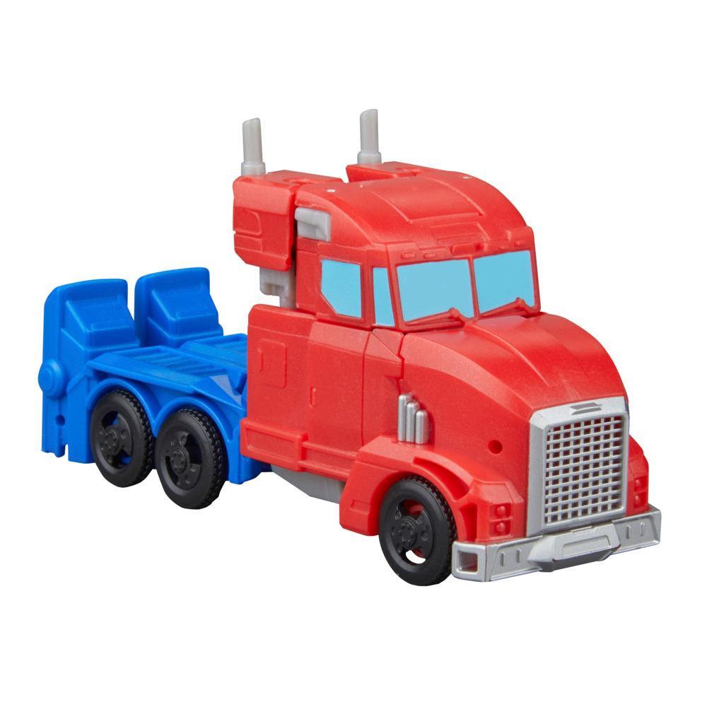 Transformers EarthSpark Optimus Prime Battle Trailer Playset - Image 5