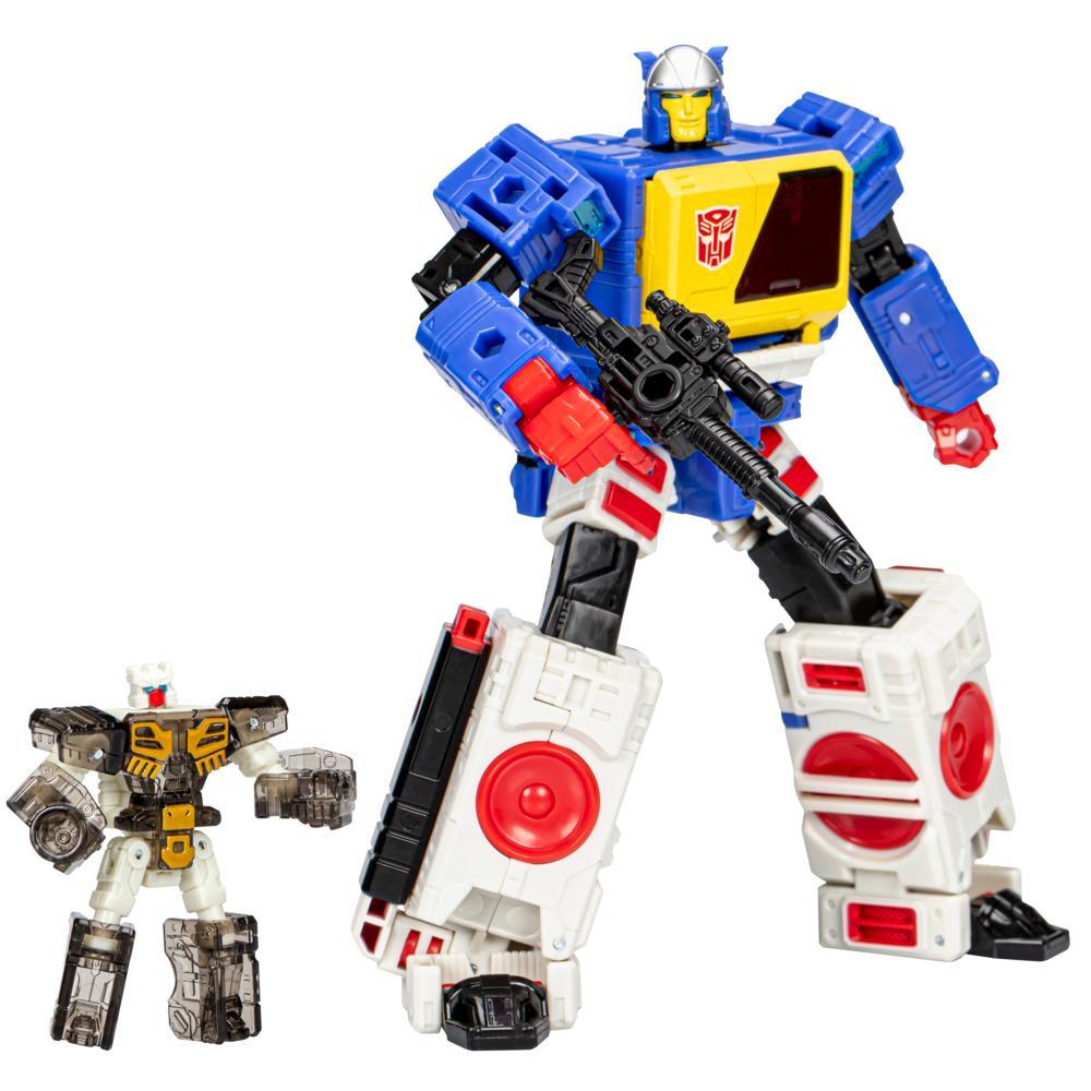 Transformers Legacy Evolution Voyager Twincast and Autobot Rewind Converting Action Figures 7 - Image 6