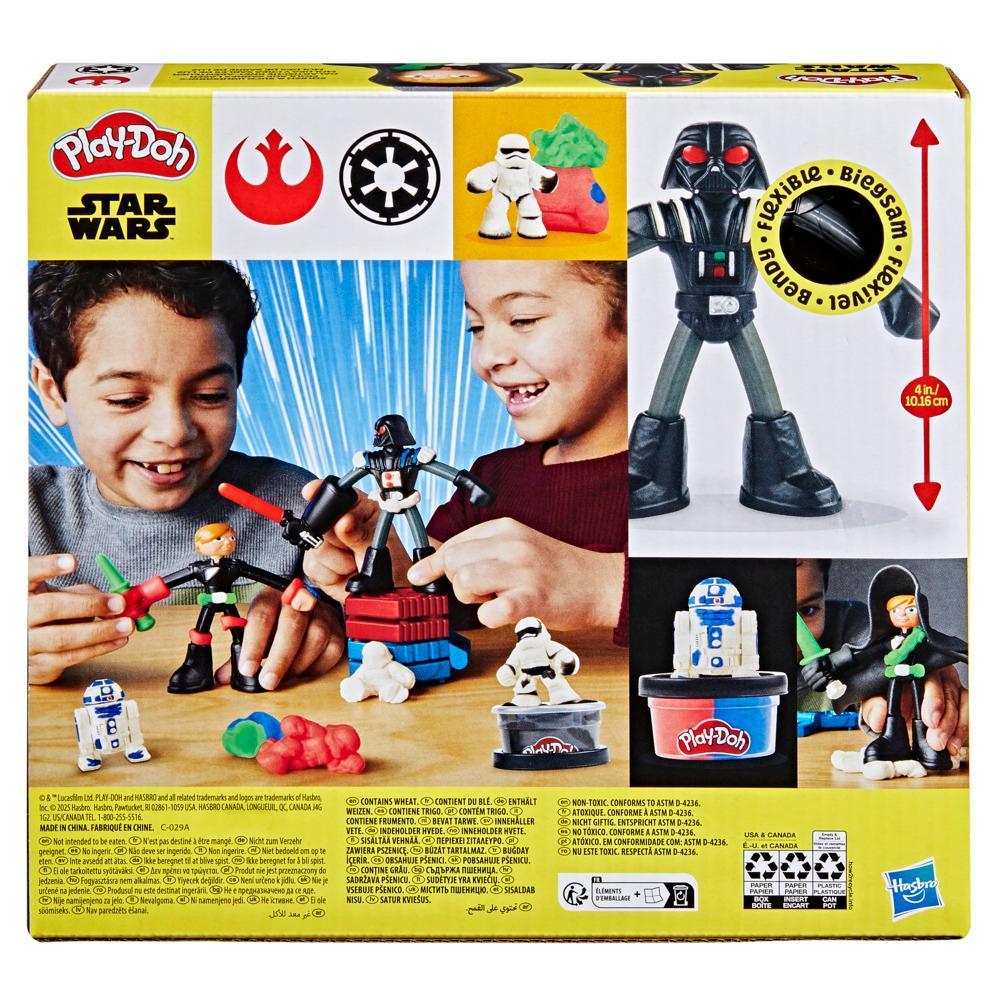 Play-Doh Star Wars Squish Slice Lightsabers 4 Action Figure Set - Image 8