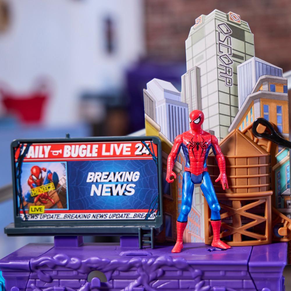 Marvel Spider-Man VenomVersus Web Slinging City Playset - Image 5