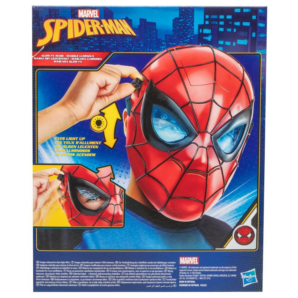 Marvel Spider-Man Glow FX Mask Role Play Toy for Kids Ages 5 - Image 8