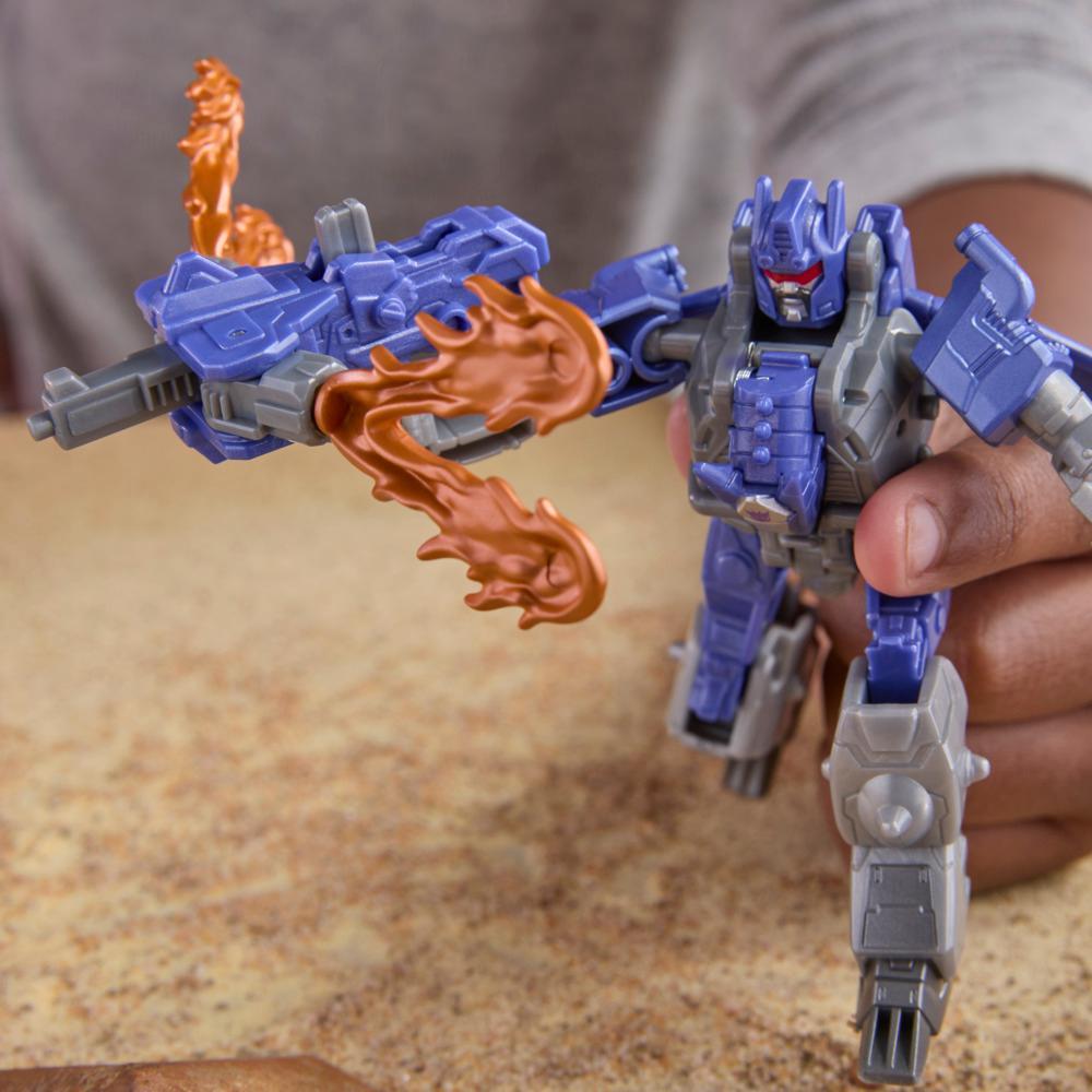 Transformers CYBERWORLD Armored Cyber Changers Galvatron Action Figure - Image 10