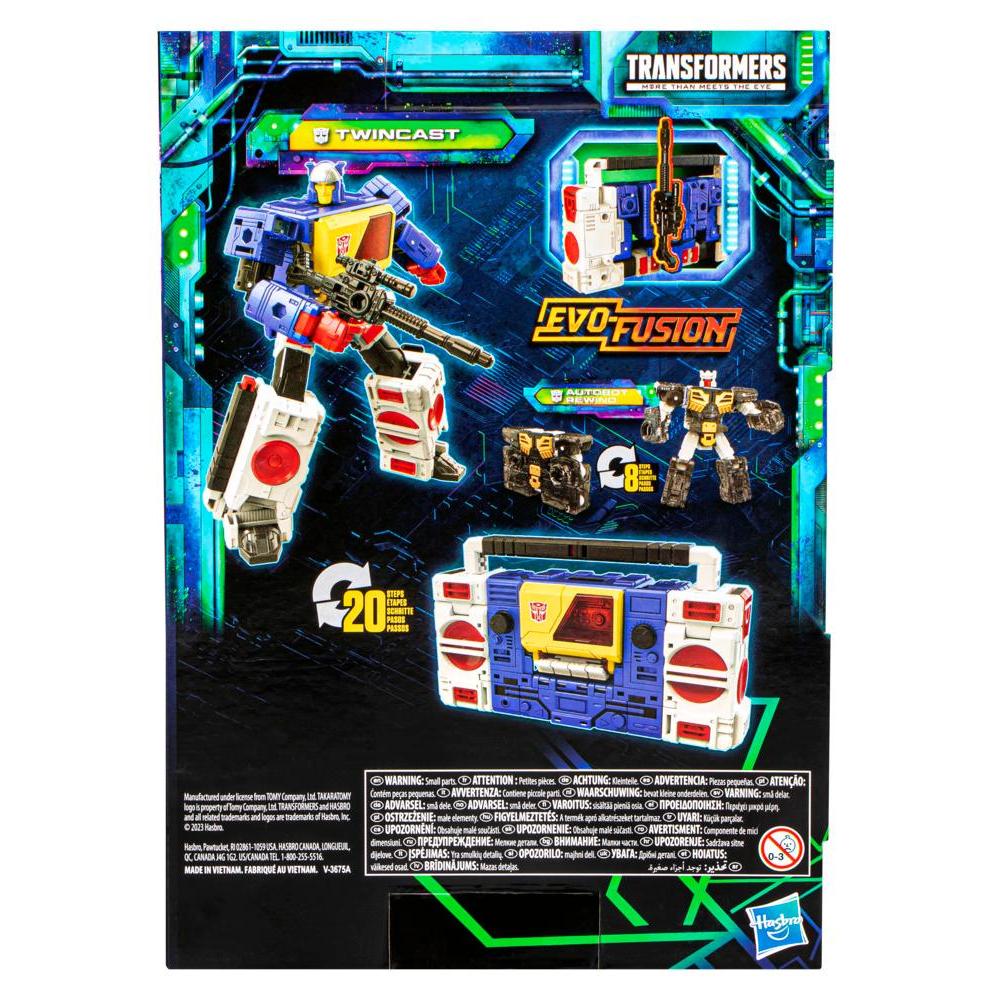 Transformers Legacy Evolution Voyager Twincast and Autobot Rewind Converting Action Figures 7 - Image 8