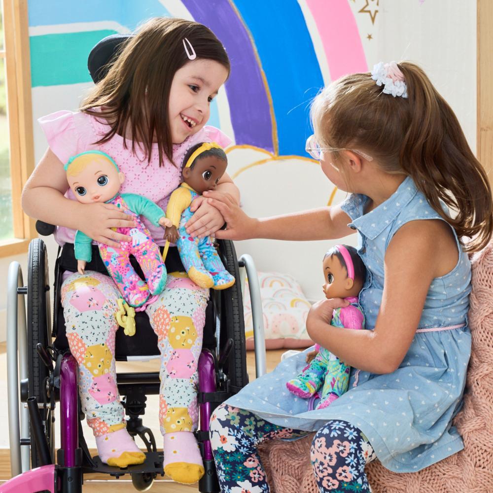 Baby Alive Soft n Cute Doll Black Hair 11-Inch First Baby Doll Toy Washable Soft Doll Toddlers Kids 18 Months Up - Image 5