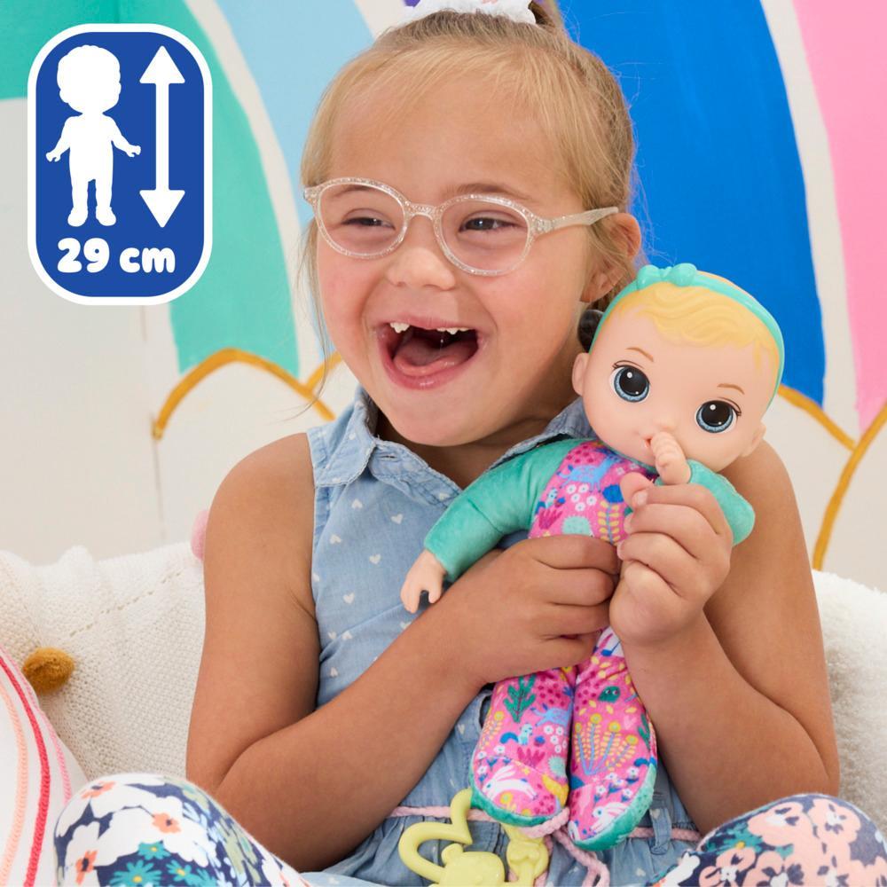 Baby Alive Soft n Cute Doll Blonde Hair Soft First Baby Doll Toy Kids 18 Months and Up - Image 4