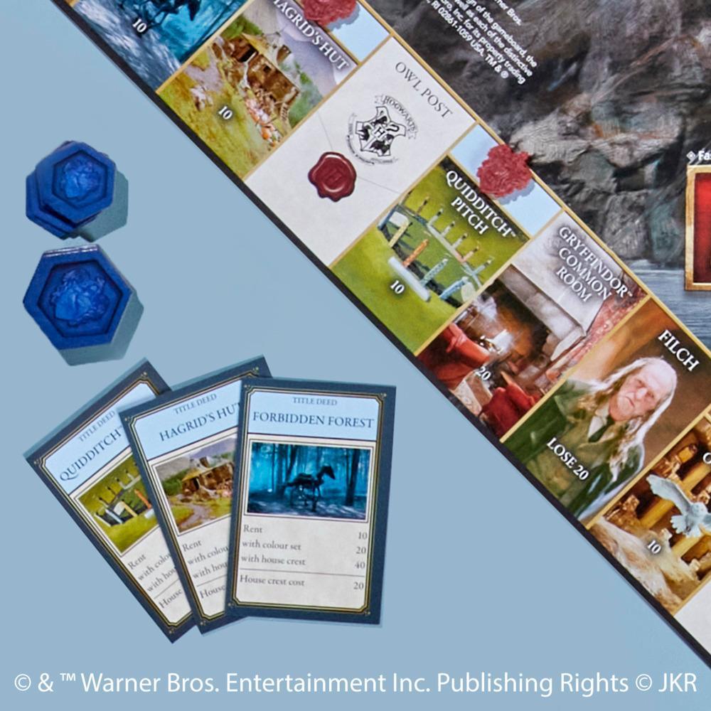 Monopoly Harry Potter Edition Board Game Family Games for 2 to 6 Players Ages 8