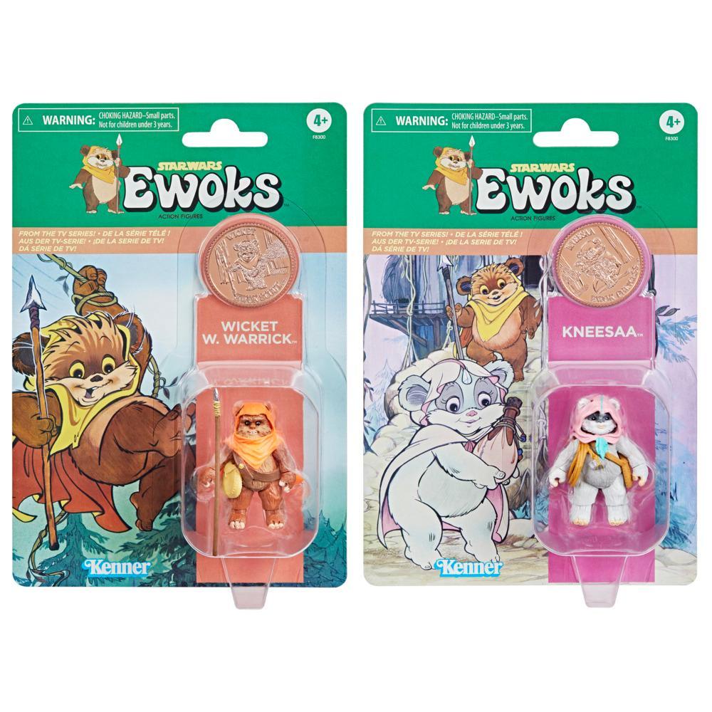 Star Wars The Vintage Collection Wicket W Warrick Kneesaa Action Figures 375 2-Pack - Image 7