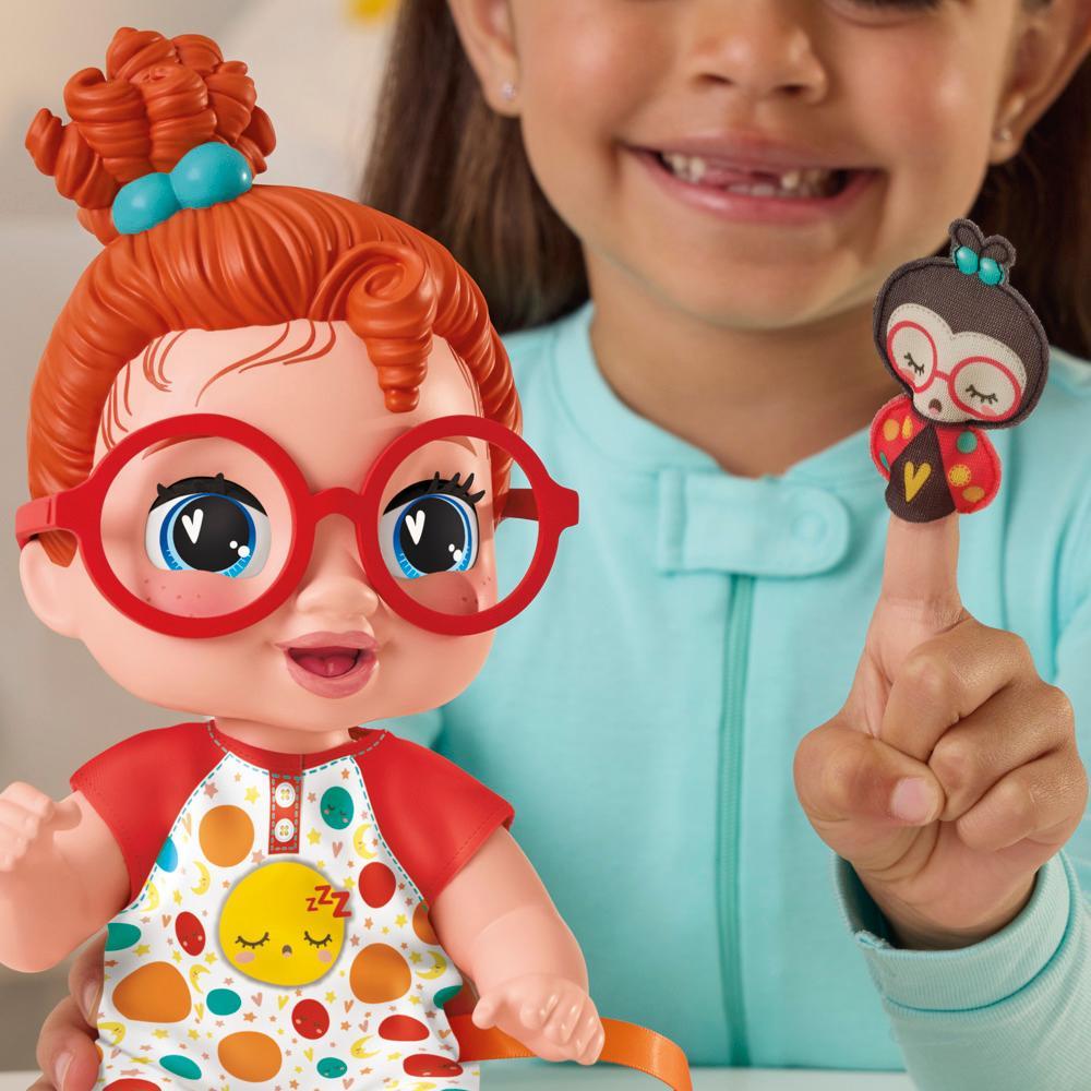 Baby Alive Lil Dreamer Dottie Doodle Red Hair Baby Doll Sleepover Toy for Girls Boys 3 - Image 4