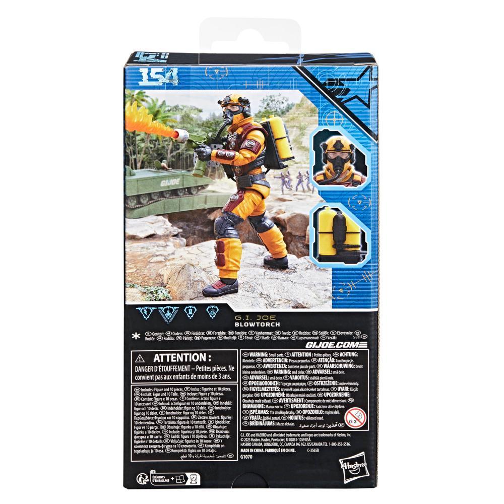 GI Joe Classified Series 154 Blowtorch Action Figure - Image 8