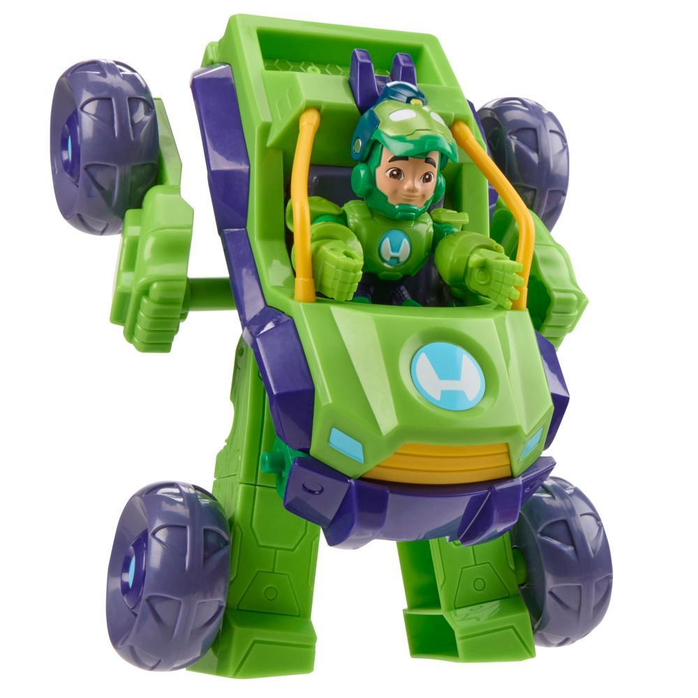 Marvel Iron Man and his Awesome Friends Iron Hulk 2-In-1 Mech Suit Vehicle Set Ages 3 - Image 6