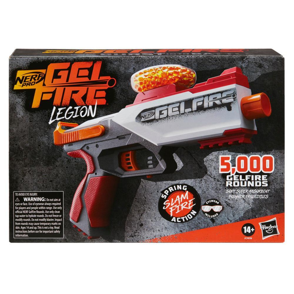 Nerf Pro Gelfire Legion Blaster 5000 Gelfire Rounds 130 Round Hopper Eyewear - Image 7