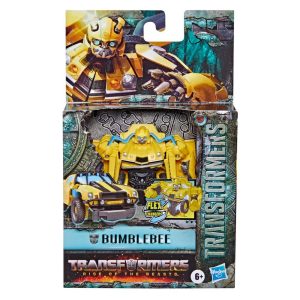 Transformers Toys Transformers Rise of the Beasts Movie Flex Changer Bumblebee Action Figure - Ages 6 and up 6-inch