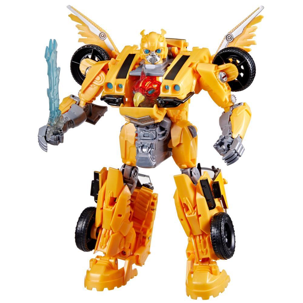 Transformers Toys Transformers Rise of the Beasts Movie Beast-Mode Bumblebee Action Figure Ages 6 and up 10-inch