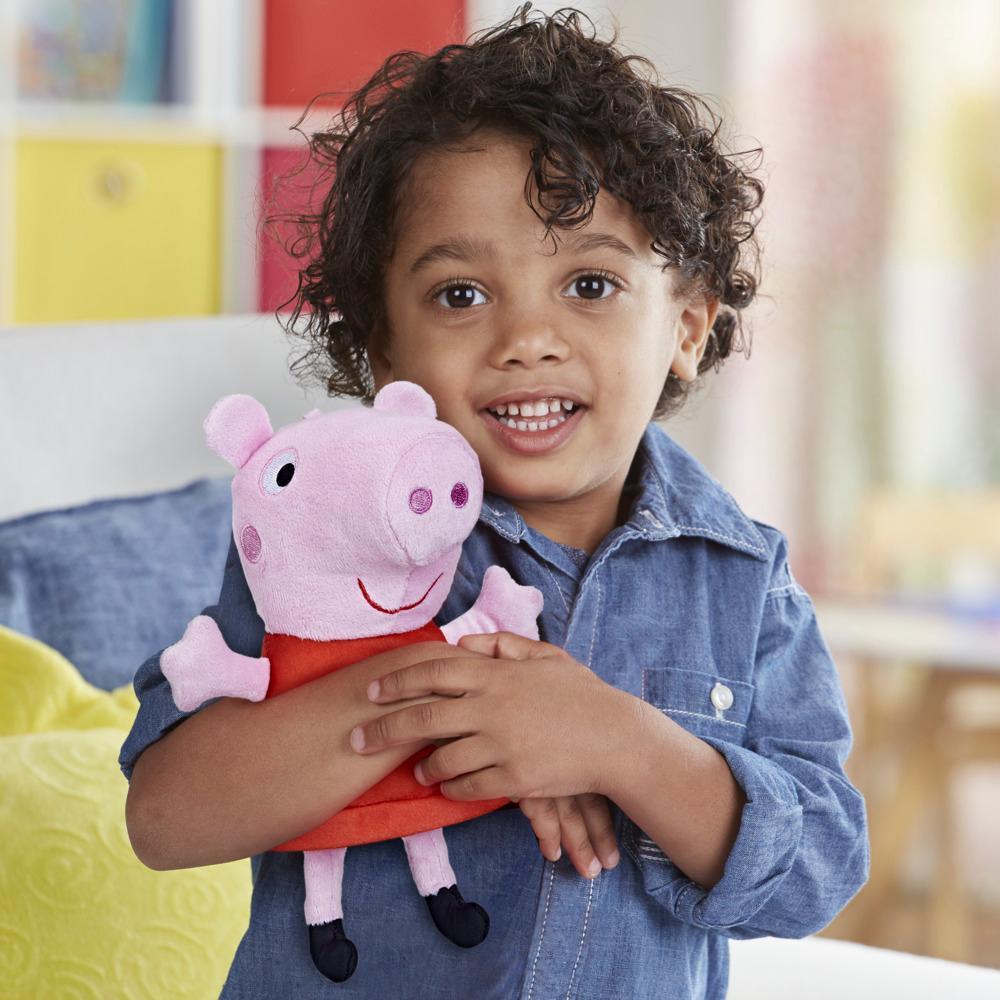 Peppa Pig Toys Giggle n Snort Peppa Pig Plush Interactive Stuffed Animal with Sounds - Image 4
