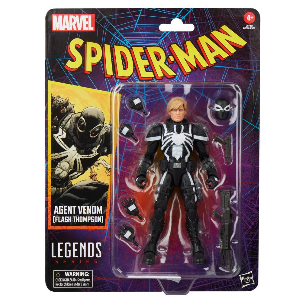 Marvel Legends Series Agent Venom Flash Thompson Comics Action Figure - Image 7