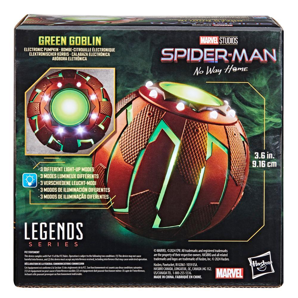 Marvel Legends Series Green Goblin Premium Adult Electronic Pumpkin - Image 8