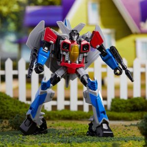Transformers Toys EarthSpark Deluxe Class Starscream Action Figure Robot Toys for Kids