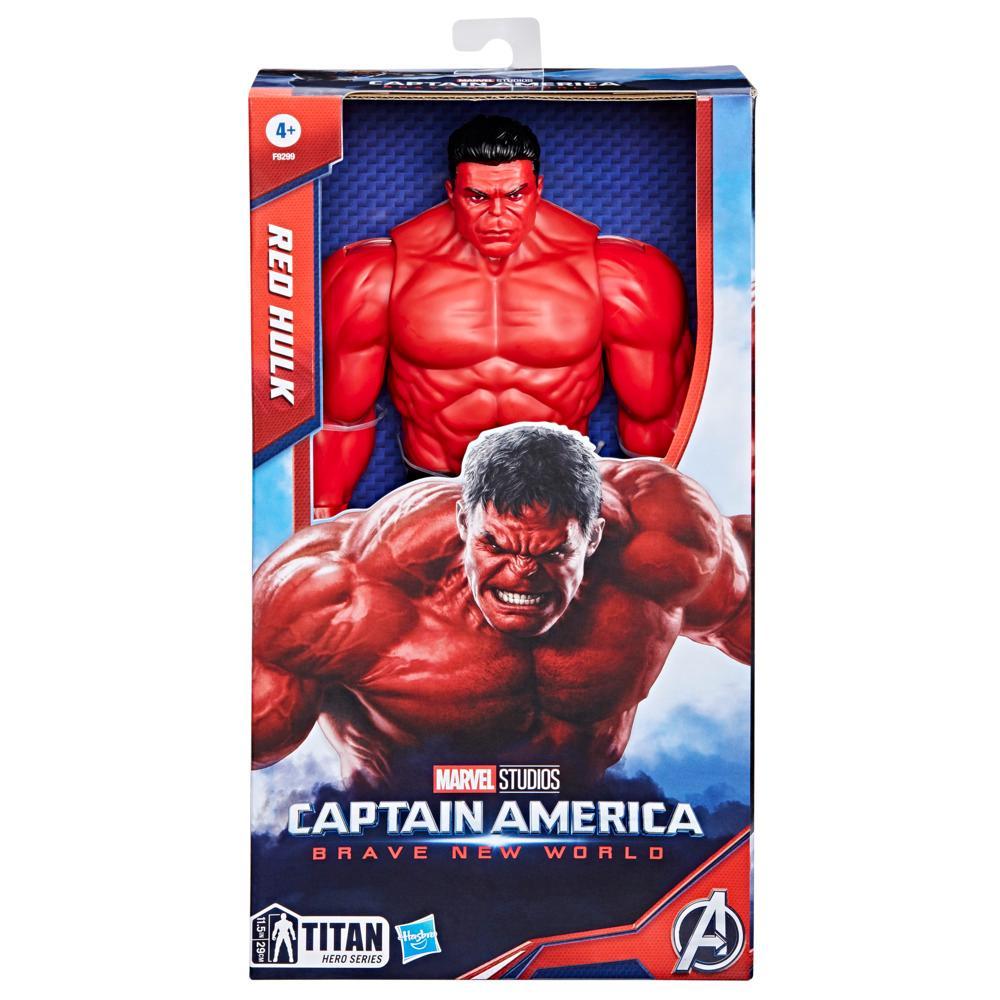 Marvel Studios Captain America Brave New World 12 Deluxe Red Hulk Action Figure - Image 2