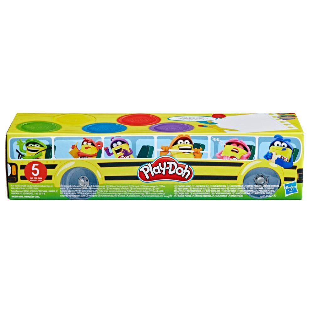 Play-Doh Back to School 5-Pack of Modeling Compound 4-Ounce Cans Non-Toxic - Image 3