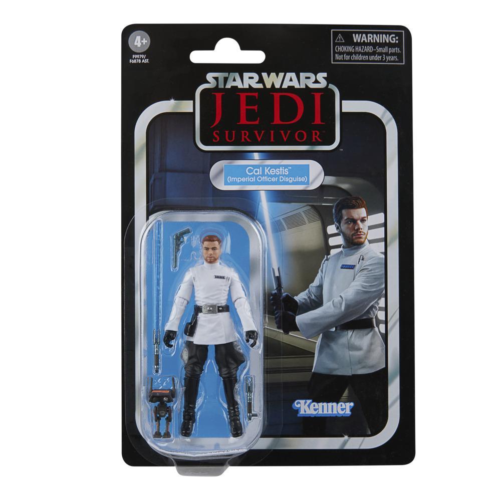 Star Wars The Vintage Collection Cal Kestis Imperial Officer Disguise Star Wars Jedi Survivor Action Figure 375 - Image 7
