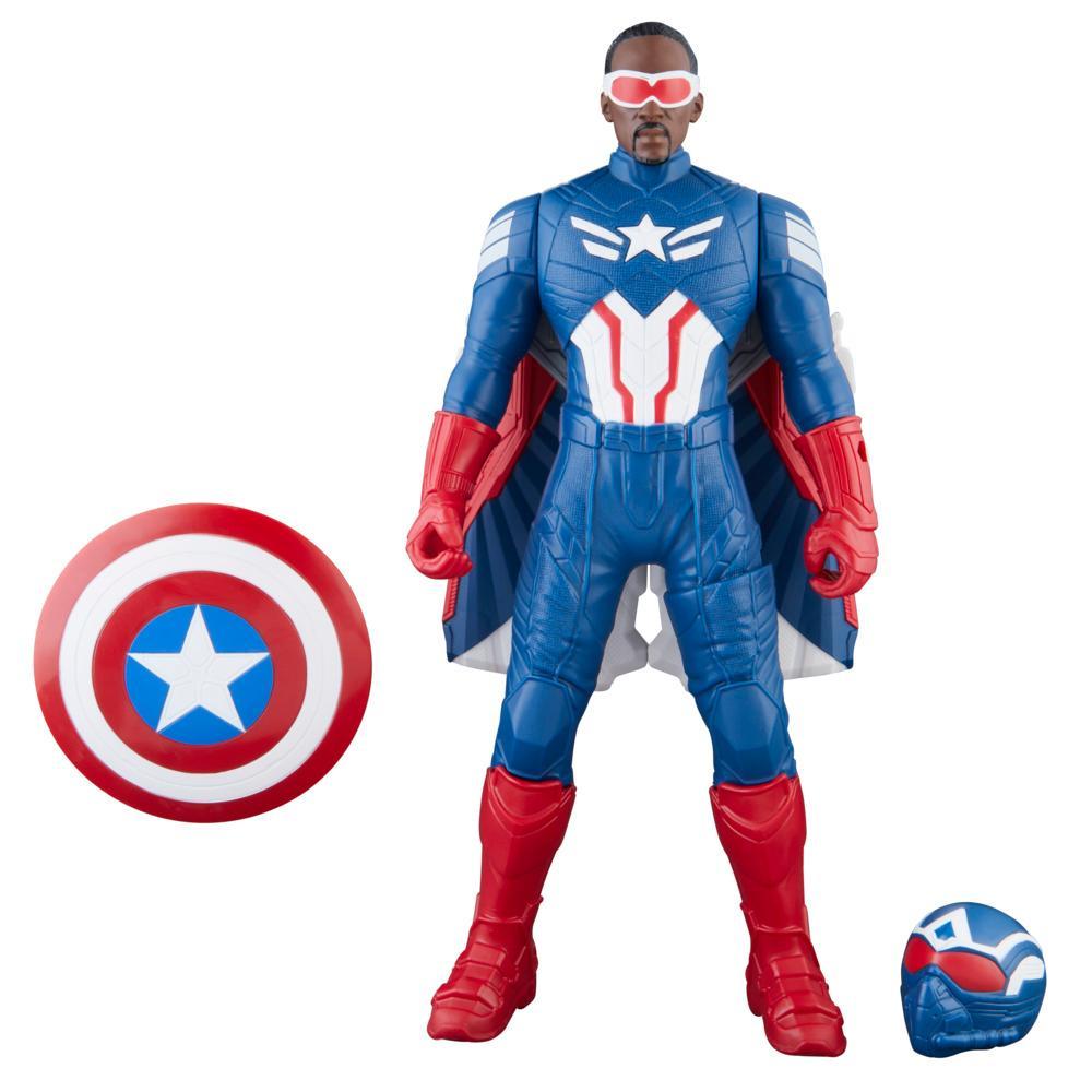 Marvel Avengers Captain America Brave New World Flight Mode Figure 9 22 cm Ages 4 - Image 5