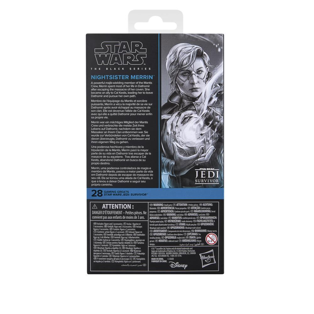 Star Wars The Black Series Nightsister Merrin Star Wars Jedi Survivor Collectible Action Figure 6 - Image 8