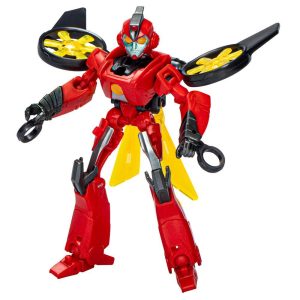 Transformers Toys EarthSpark Warrior Class Terran Twitch 5 Action Figures for Kids 6