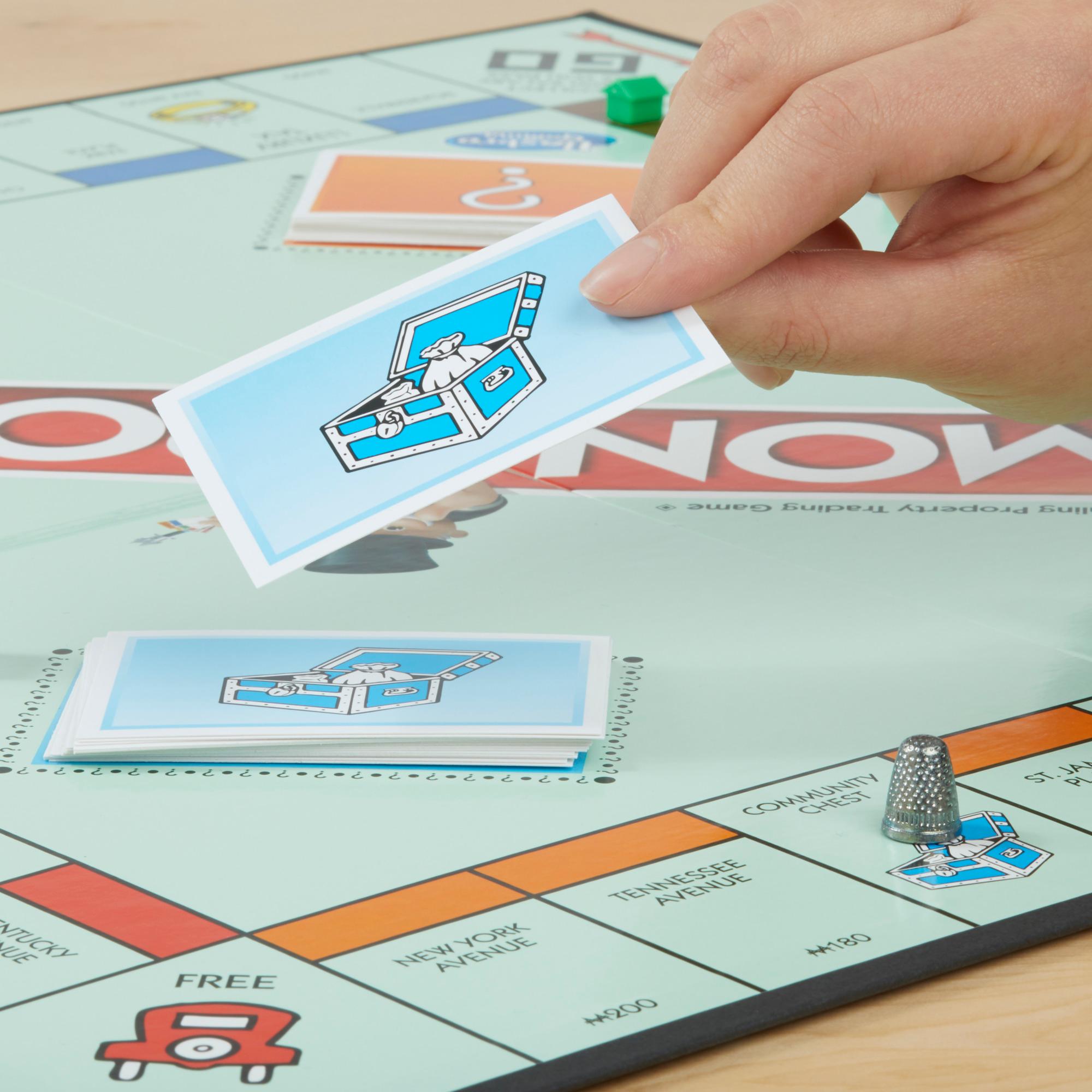Monopoly Board Game for Ages 8 For 2-6 Players Includes 8 Tokens Tokens May Vary - Image 9
