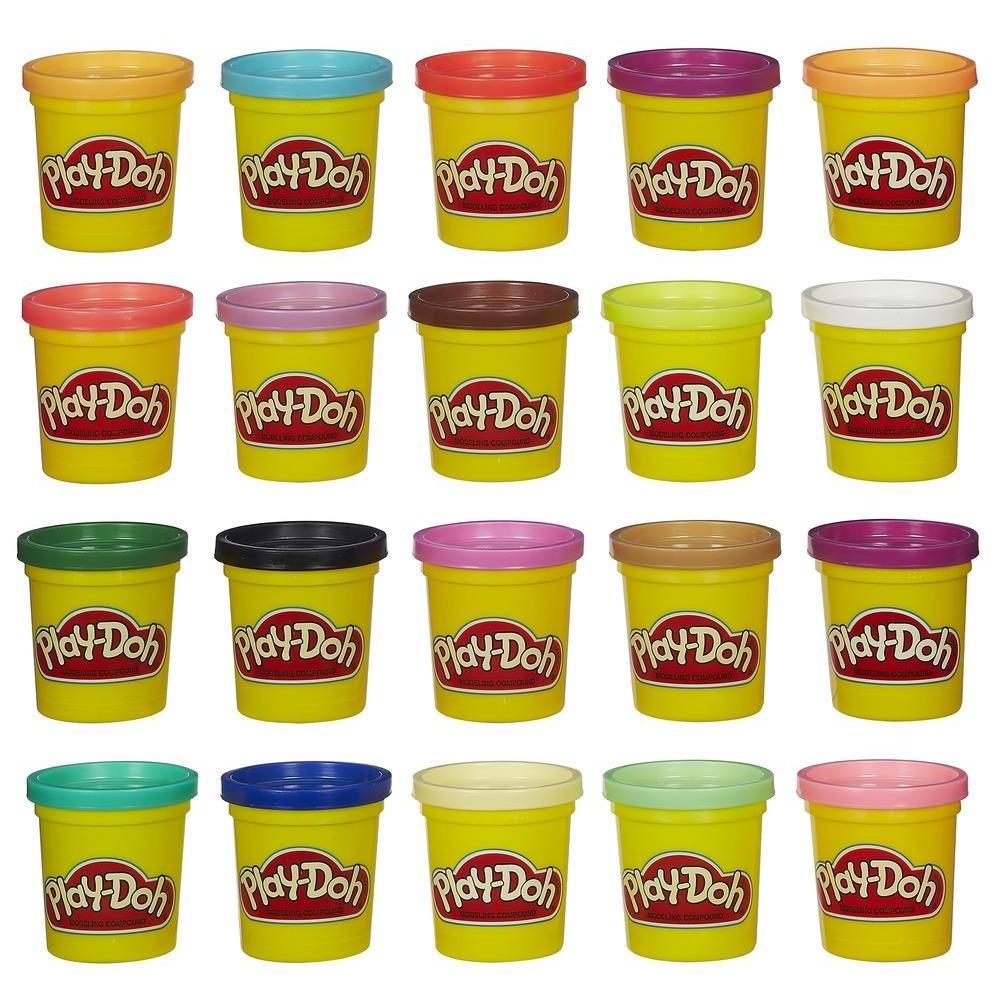 Play-Doh Super Color 20-Pack of 3-Ounce Cans Kids Toys