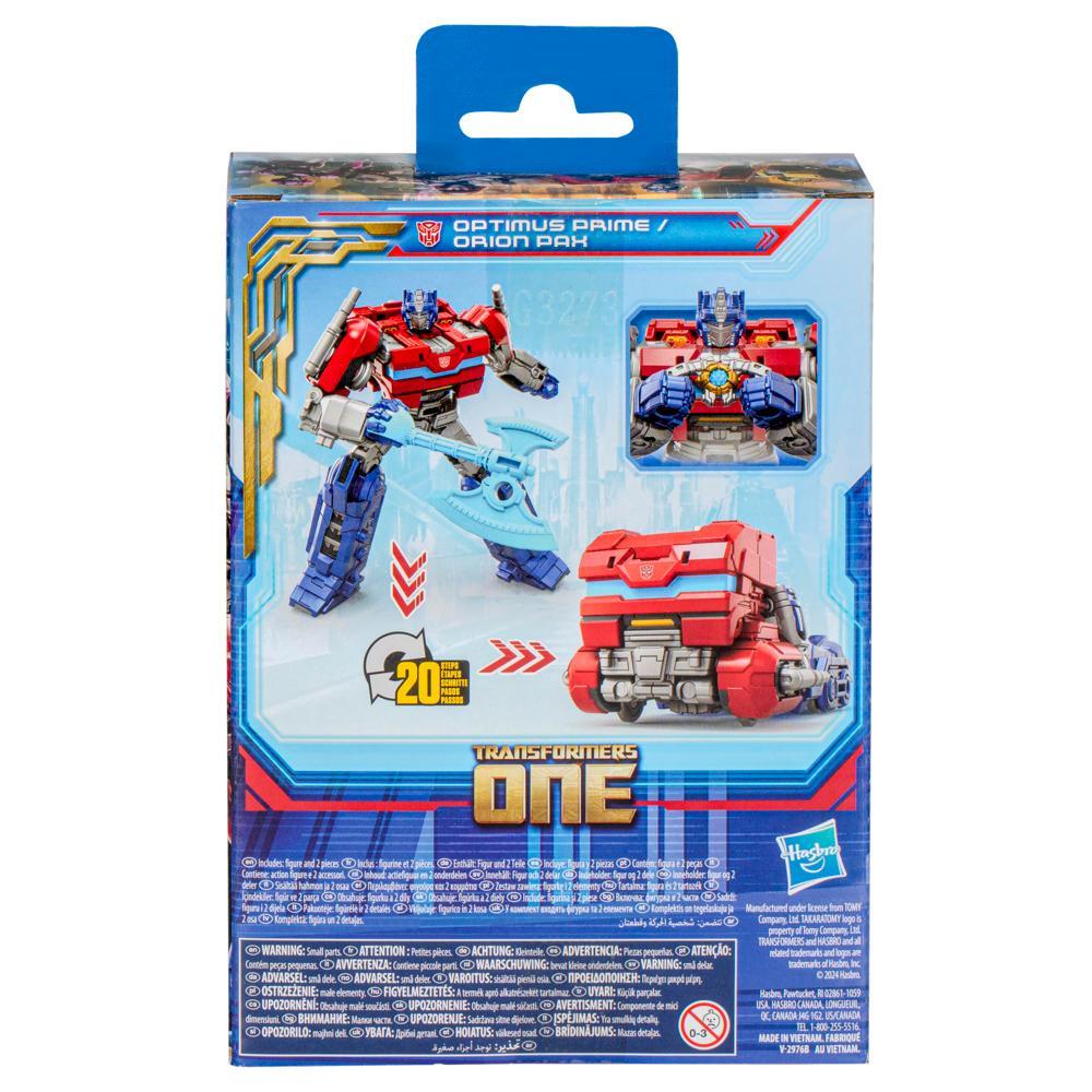 Transformers One Prime Changer Optimus Prime Orion Pax 5 Action Figures for Kids Age 6 - Image 8