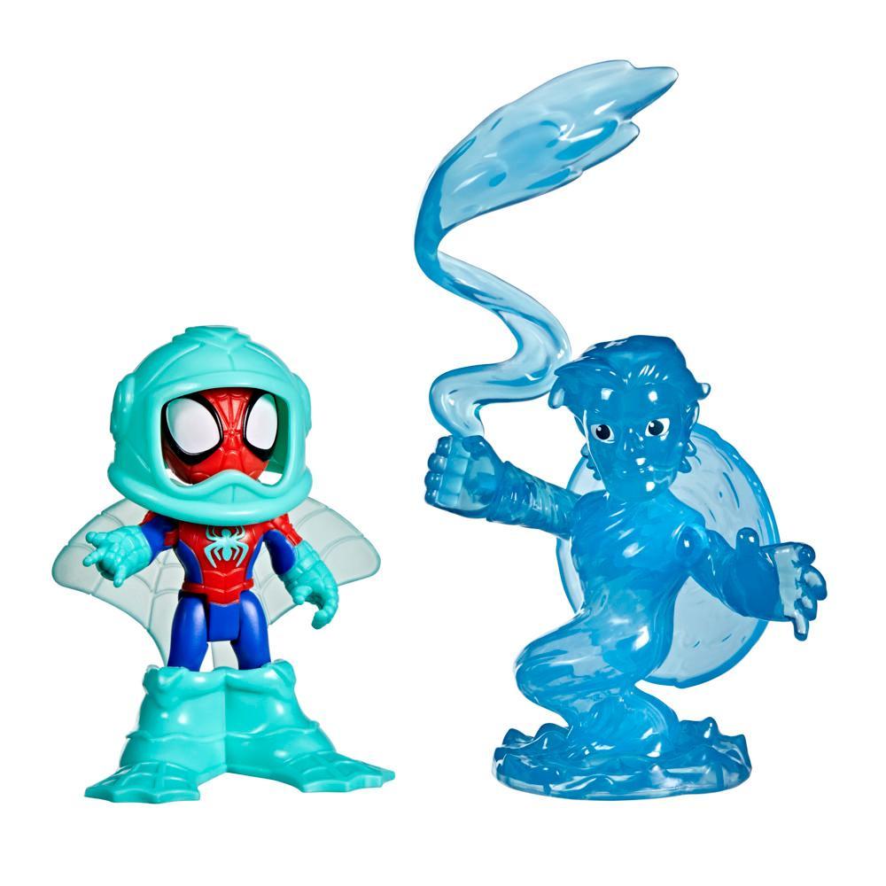 Marvel Spidey and his Amazing Friends Water-Webs Spidey Hydro-Man Toys - Image 5