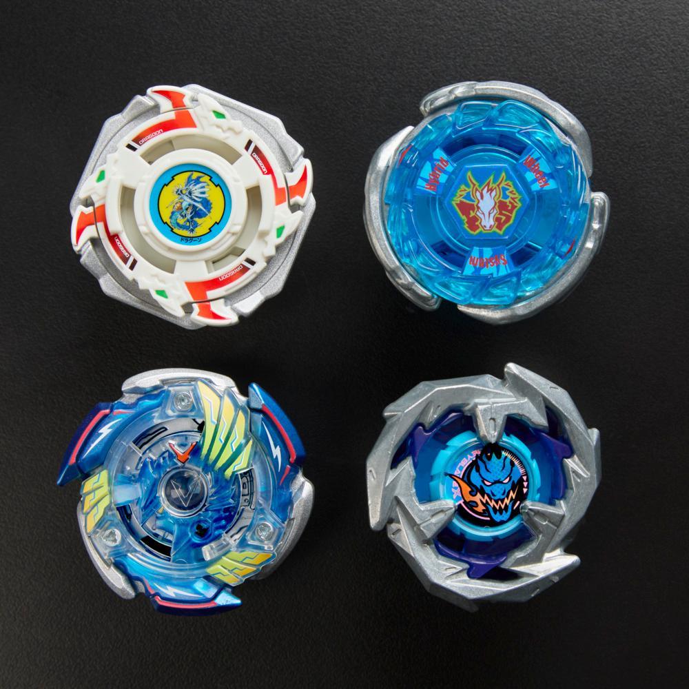 Beyblade X 25th Anniversary Set with 4 Tops 4 Launchers Ages 8 - Image 4