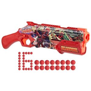 Nerf Marvel Deadpool Blaster and 16 Accu-Rounds