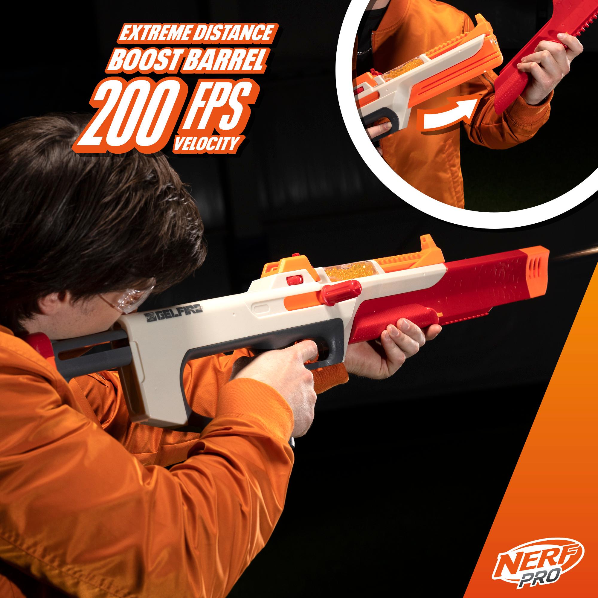 Nerf Pro Gelfire Ghost Blaster Boost Barrel 5000 Gel Rounds Eyewear - Image 4