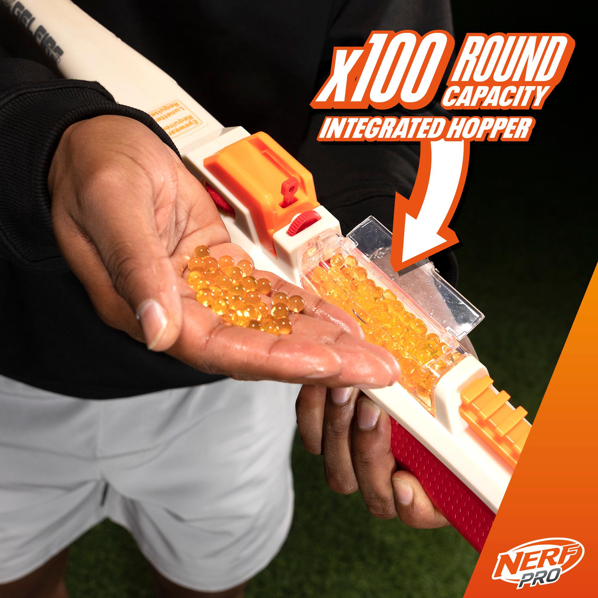 Nerf Pro Gelfire Ghost Blaster Boost Barrel 5000 Gel Rounds Eyewear - Image 3
