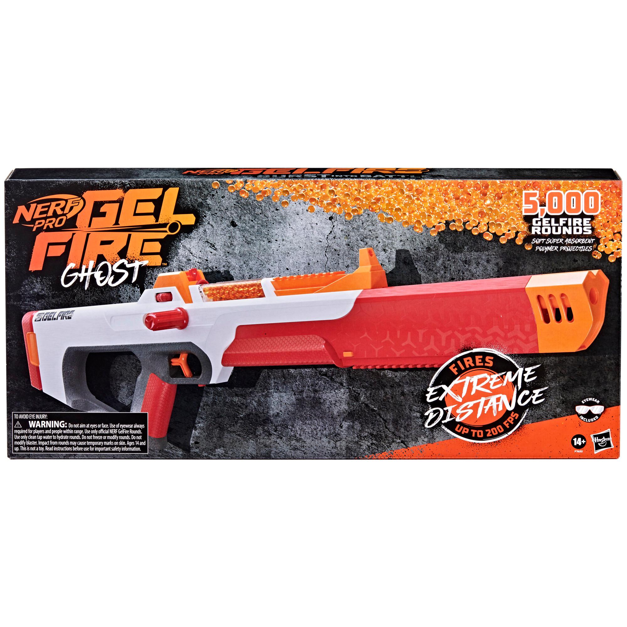 Nerf Pro Gelfire Ghost Blaster Boost Barrel 5000 Gel Rounds Eyewear - Image 7