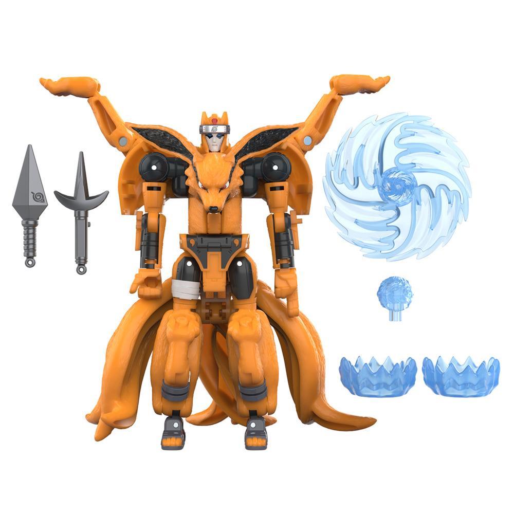 Transformers Collaborative NARUTO SHIPPUDEN Kurama and Gamakichi Action Figures 8 - Image 6