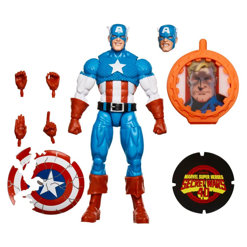 Marvel Legends Series Captain America Retro Marvel Comics Collectible Action Figure 6 - Image 6