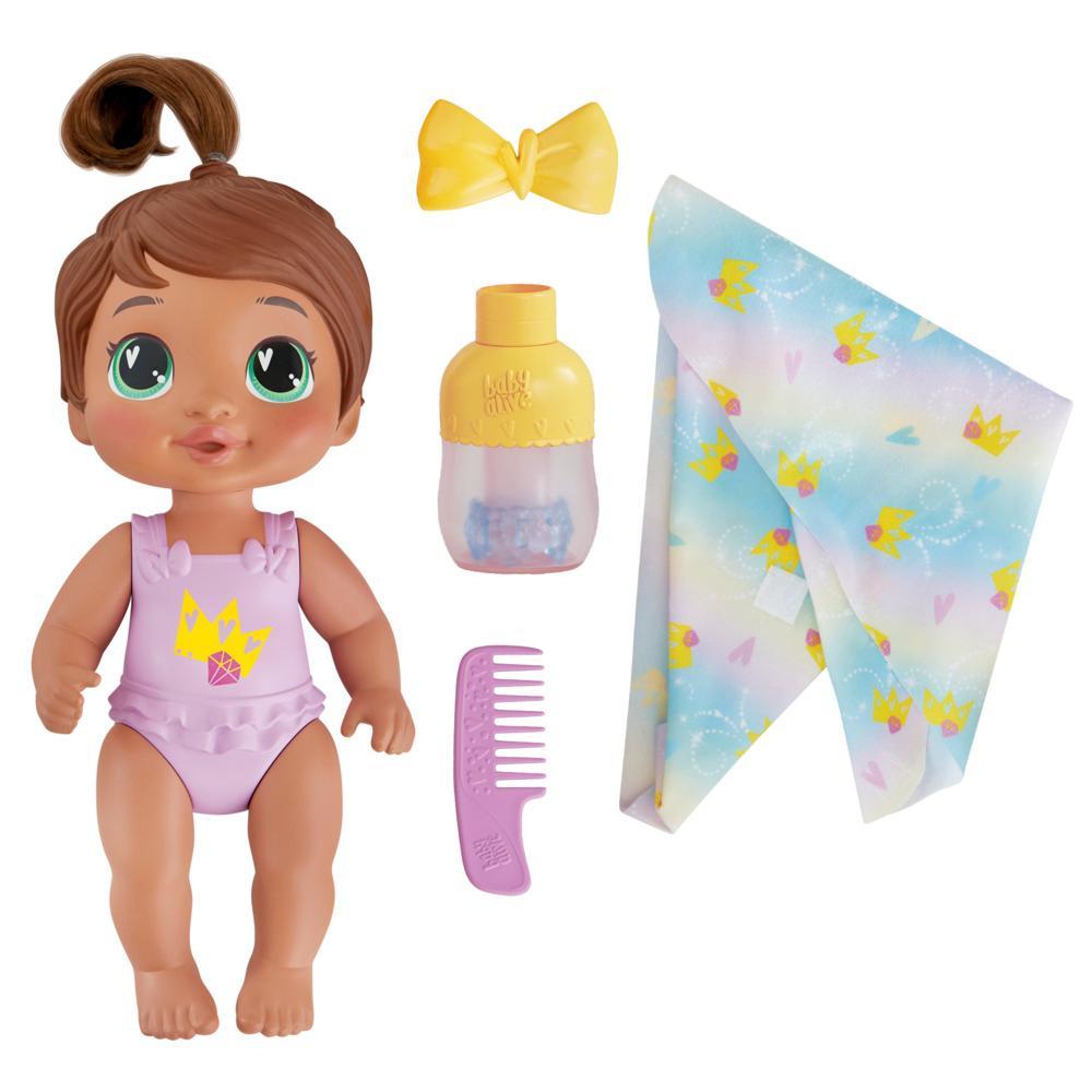 Baby Alive Shampoo Snuggle Sophia Sparkle Brown Hair Water Baby Doll - Image 6