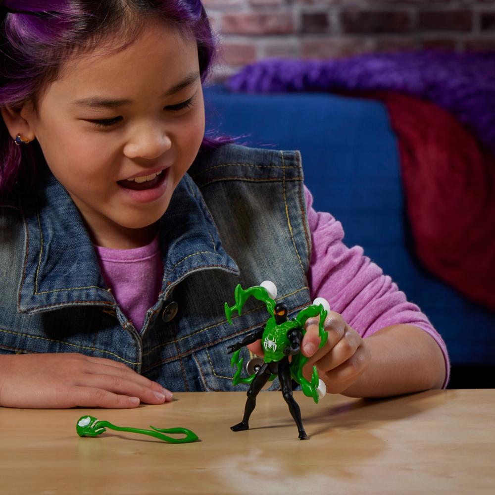 Marvel Spider-Man VenomVersus Epic World of Action Miles Morales Deluxe Figure - Image 4