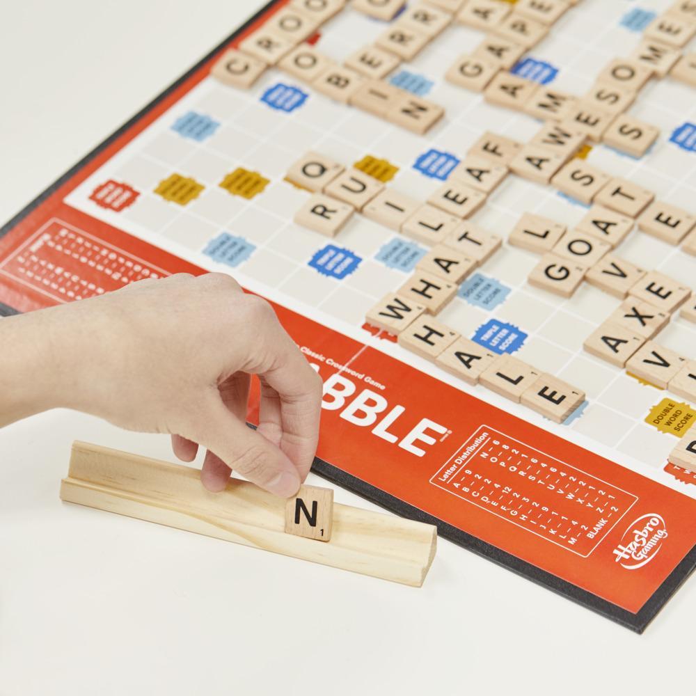 Scrabble Board Game Classic Word Game For Kids Ages 8 and Up Fun Family Game For 2-4 Players The Classic Crossword Game - Image 5