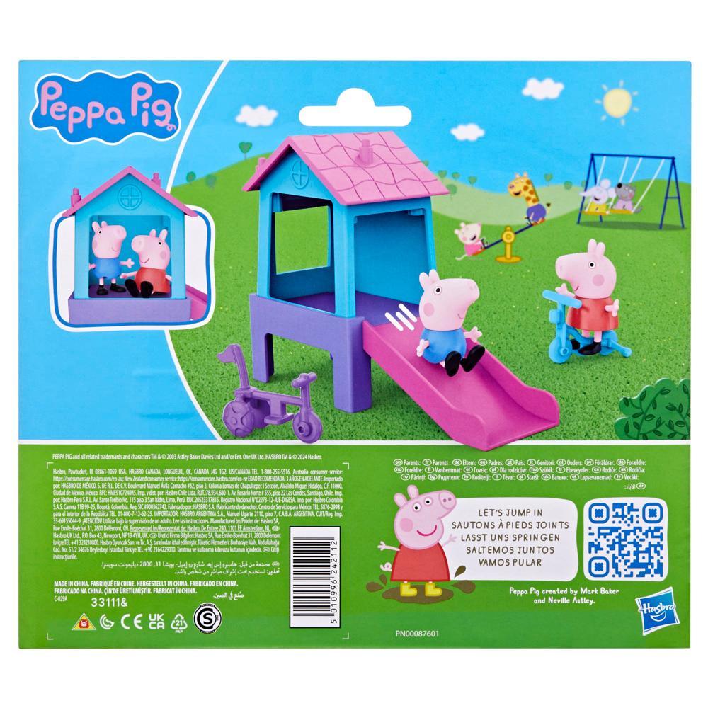 Peppa Pig Toys Peppas Park Fun Playset with 2 Figures Preschool Toys for Kids 3 - Image 3