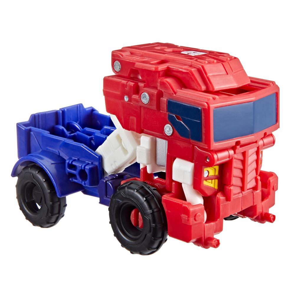 Transformers CYBERWORLD Cyber Changers Optimus Prime Action Figure - Image 12