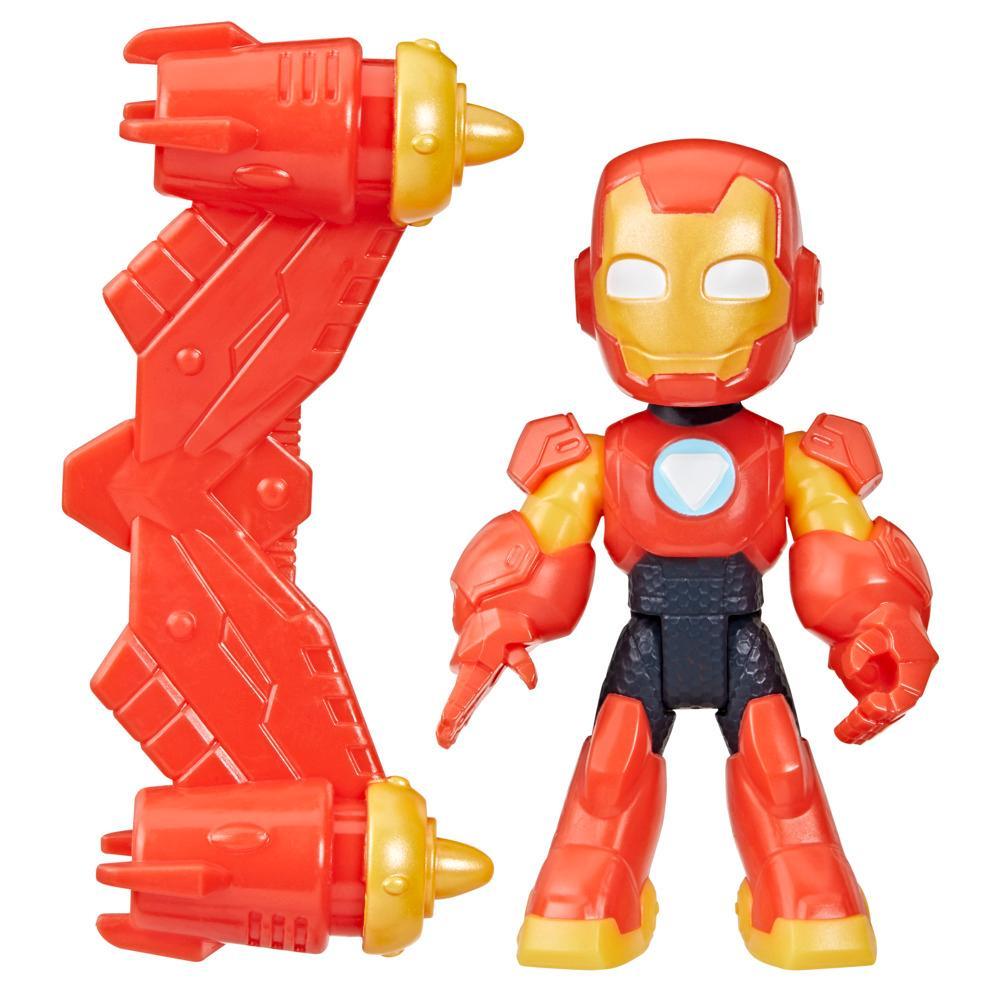 Marvel Iron Man and his Awesome Friends Iron Man Action Figure Toy with Accessory - Image 5