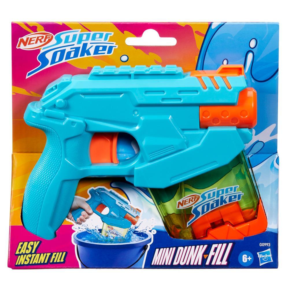 Nerf Super Soaker Mini Dunk-Fill Water Blaster Instant Fill Tank 34 Fluid Ounce Tank Water Toys 6 - Image 7